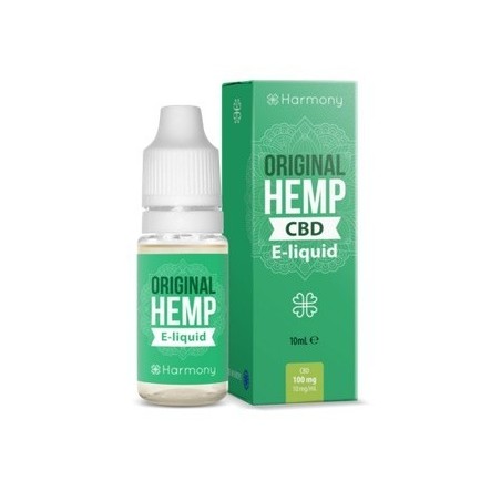 E-liquide CBD Original Hemp Harmony sans nicotine