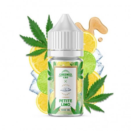 E-liquide CBD petite limo | GREENEO sans nicotine