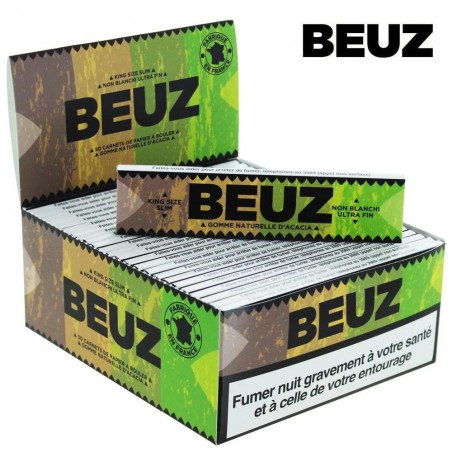 Boite de 50 carnets Beuz Brown Slim King Size