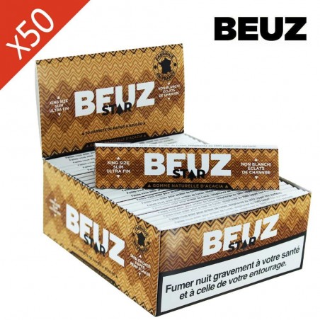 Feuilles à rouler Beuz Star Slim Non Blanchies