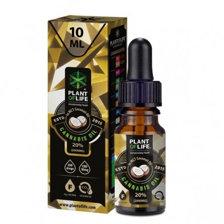 Huile CBD 20% full spectrum coco | PLANT OF LIFE