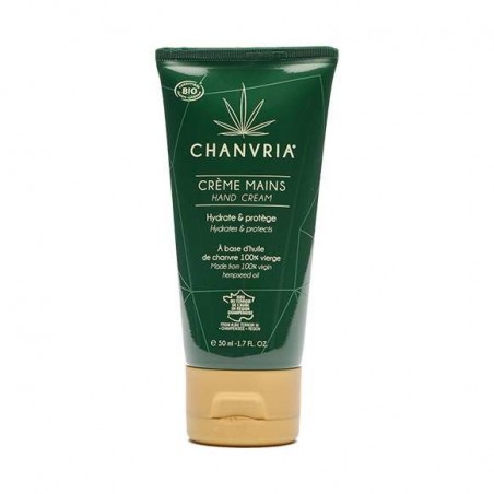 Crème mains huile de chanvre bio | CHANVRIA