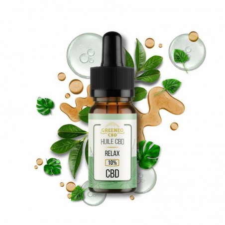 Huile CBD 10% relax | GREENEO