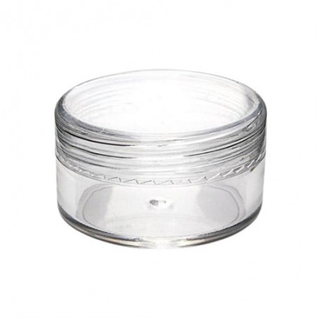 Pot transparent à visser 7ml - 50 pcs