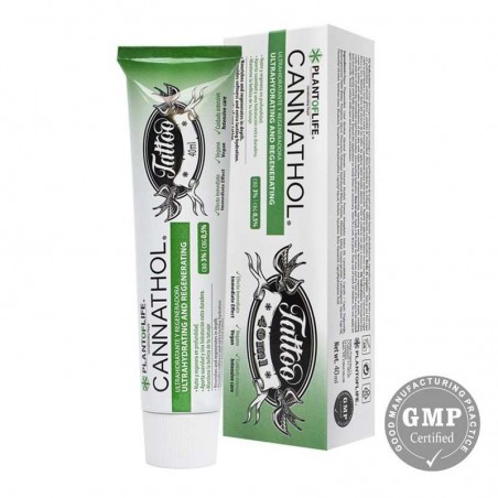 Crème soin tatouages CBD & CBG | CANNATHOL, PLANT OF LIFE