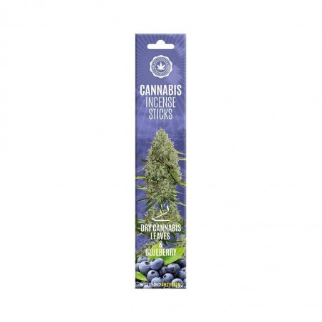 Encens Cannabis Dry Cannabis & Blueberry - 15 bâtonnets