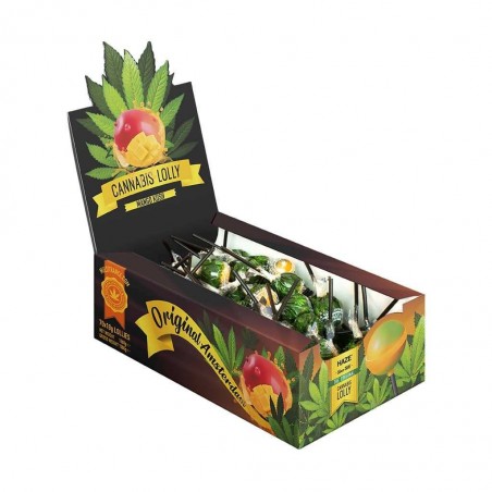 Sucette cannabis mangue - 70 pcs | MULTITRANCE