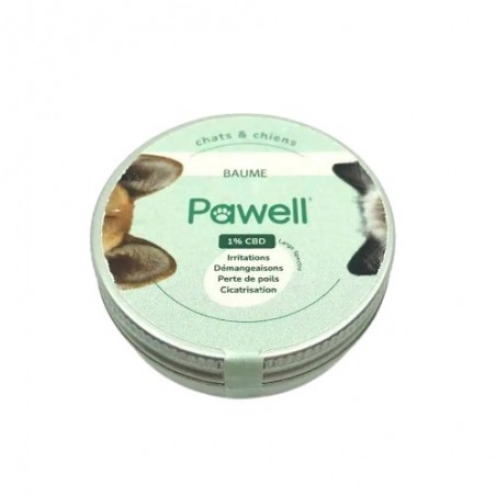 Baume CBD apaisant animaux | PAWELL