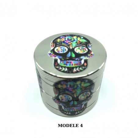 Grinder 40mm hippie skull | CHAMP HIGH