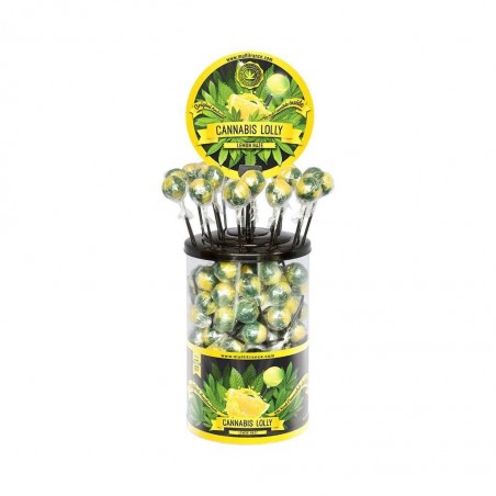 Sucette cannabis citron - 100 pcs | MULTITRANCE