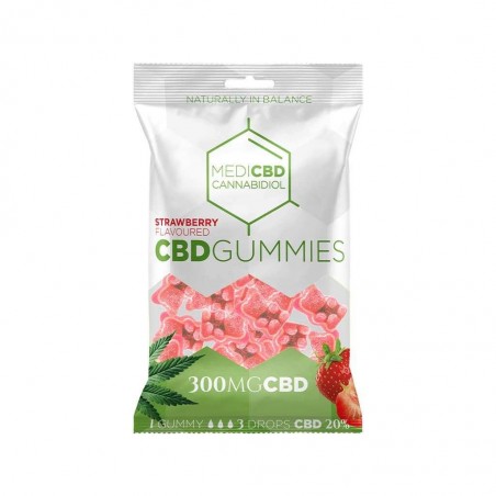 Bonbon CBD fraise | MEDICBD