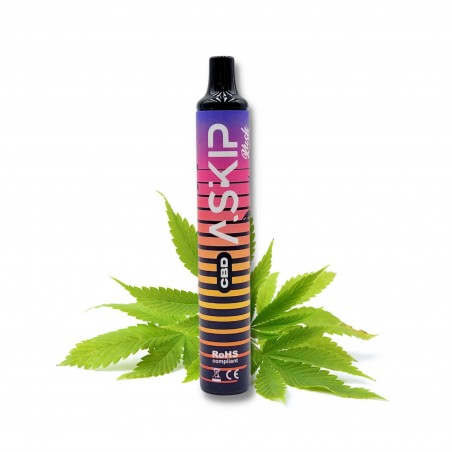 Puff CBD Jetable Arôme Chanvre Kush 400 Bouffées sans nicotine