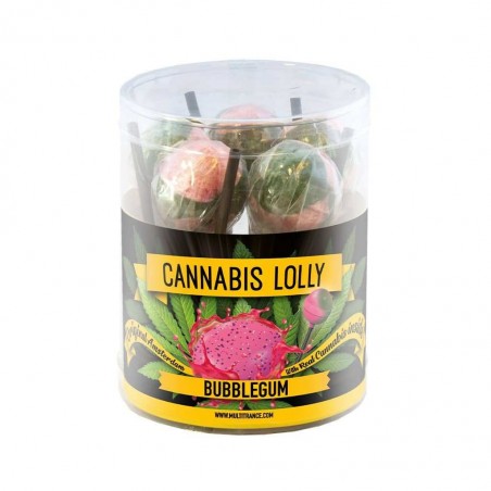 Sucette cannabis bubblegum - 10 pcs | MULTITRANCE