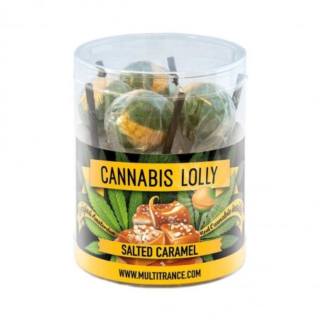 Sucette cannabis caramel - 10 pcs | MULTITRANCE